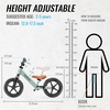 image:imageSEREED Toddler Balance Bike 2 Year Old No Pedal Kids Bicycle Toys for 25 Years Old ToolFree Adjustment Customize Plate with Stickers Gift for 23 Boys Girls WhiteMint Green