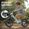image:imageSEREED Toddler Balance Bike 2 Year Old No Pedal Kids Bicycle Toys for 25 Years Old ToolFree Adjustment Customize Plate with Stickers Gift for 23 Boys Girls WhiteMint Green