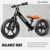 image:imageSEREED Toddler Balance Bike 2 Year Old No Pedal Kids Bicycle Toys for 25 Years Old ToolFree Adjustment Customize Plate with Stickers Gift for 23 Boys Girls WhiteBlack