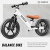 image:imageSEREED Toddler Balance Bike 2 Year Old No Pedal Kids Bicycle Toys for 25 Years Old ToolFree Adjustment Customize Plate with Stickers Gift for 23 Boys Girls WhiteWhite
