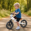 image:imageSEREED Toddler Balance Bike 2 Year Old No Pedal Kids Toy Bike for 25 Years Old ToolFree Adjustment Gift for 23 Girls Customize Plate with 3pcs Stickers BlackWhite