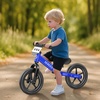 image:imageSEREED Toddler Balance Bike 2 Year Old No Pedal Kids Toy Bike for 25 Years Old ToolFree Adjustment Gift for 23 Girls Customize Plate with 3pcs Stickers BlackBlue