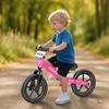 image:imageSEREED Toddler Balance Bike 2 Year Old No Pedal Kids Toy Bike for 25 Years Old ToolFree Adjustment Gift for 23 Girls Customize Plate with 3pcs Stickers BlackRose Pink