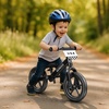 image:imageSEREED Toddler Balance Bike 2 Year Old No Pedal Kids Toy Bike for 25 Years Old ToolFree Adjustment Gift for 23 Girls Customize Plate with 3pcs Stickers BlackBlack