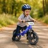 image:imageSEREED Toddler Balance Bike 2 Year Old No Pedal Kids Toy Bike for 25 Years Old ToolFree Adjustment Gift for 23 Girls Customize Plate with 3pcs Stickers BlackBlue
