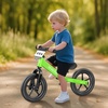 image:imageSEREED Toddler Balance Bike 2 Year Old No Pedal Kids Toy Bike for 25 Years Old ToolFree Adjustment Gift for 23 Girls Customize Plate with 3pcs Stickers BlackGreen