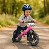 image:imageSEREED Toddler Balance Bike 2 Year Old No Pedal Kids Toy Bike for 25 Years Old ToolFree Adjustment Gift for 23 Girls Customize Plate with 3pcs Stickers BlackRose Pink