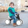 image:imageSEREED Baby Balance Bike for 1 Year Old Boys Girls 1224 Month Toddler Balance Bike 4 Wheels Toddler First Bike First Birthday GiftsBlack