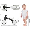 image:imageSEREED Baby Balance Bike for 1 Year Old Boys Girls 1224 Month Toddler Balance Bike 4 Wheels Toddler First Bike First Birthday GiftsBlack