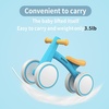 image:imageSEREED Baby Balance Bike for 1 Year Old Boys Girls 1224 Month Toddler Balance Bike 4 Wheels Toddler First Bike First Birthday GiftsBlue