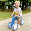 image:imageSEREED Baby Balance Bike for 1 Year Old Boys Girls 1224 Month Toddler Balance Bike 4 Wheels Toddler First Bike First Birthday GiftsBlue New