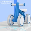 image:imageSEREED Baby Balance Bike for 1 Year Old Boys Girls 1224 Month Toddler Balance Bike 4 Wheels Toddler First Bike First Birthday GiftsBlue New