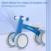 image:imageSEREED Baby Balance Bike for 1 Year Old Boys Girls 1224 Month Toddler Balance Bike 4 Wheels Toddler First Bike First Birthday GiftsBlue New