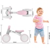 image:imageSEREED Baby Balance Bike for 1 Year Old Boys Girls 1224 Month Toddler Balance Bike 4 Wheels Toddler First Bike First Birthday GiftsPink