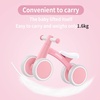 image:imageSEREED Baby Balance Bike for 1 Year Old Boys Girls 1224 Month Toddler Balance Bike 4 Wheels Toddler First Bike First Birthday GiftsPink New