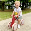 image:imageSEREED Baby Balance Bike for 1 Year Old Boys Girls 1224 Month Toddler Balance Bike 4 Wheels Toddler First Bike First Birthday GiftsRed