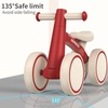 image:imageSEREED Baby Balance Bike for 1 Year Old Boys Girls 1224 Month Toddler Balance Bike 4 Wheels Toddler First Bike First Birthday GiftsRed