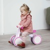 image:imageSEREED Baby Balance Bike for 1 Year Old Boys Girls 1224 Month Toddler Balance Bike 4 Wheels Toddler First Bike First Birthday GiftsRose red