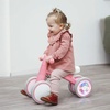 image:imageSEREED Colorful Lighting Baby Balance Bike Toys for 1 Year Old Boys Girls 1224 Month Toddler Balance Bike with 4 Silence Wheels First Birthday Gift GreenPink