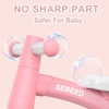image:imageSEREED Colorful Lighting Baby Balance Bike Toys for 1 Year Old Boys Girls 1224 Month Toddler Balance Bike with 4 Silence Wheels First Birthday Gift GreenPink
