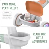 image:imageSEREED Colorful Lighting Toddler Tricycle for 25 Years Old Boys Adjustable SeatampHandlebar Trike Removable Basket Birthday Gift Idea for Kids Ages 2 BlackGreen